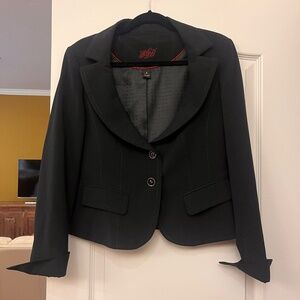 WHBM Tailored Peplum Jacket - Size 8